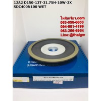 หินเพชร SDC  12A2 D150-13T-31.75H-10W-3X-DC400N100 WET
